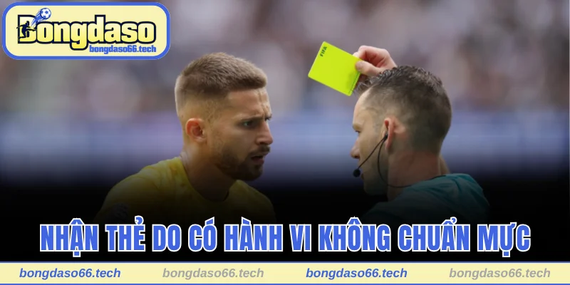 Thẻ Vàng Là Gì? Giải Mã Thắc Mắc Chính Xác Từ A Đến Z 2 Nhận thẻ do có hành vi không chuẩn mực